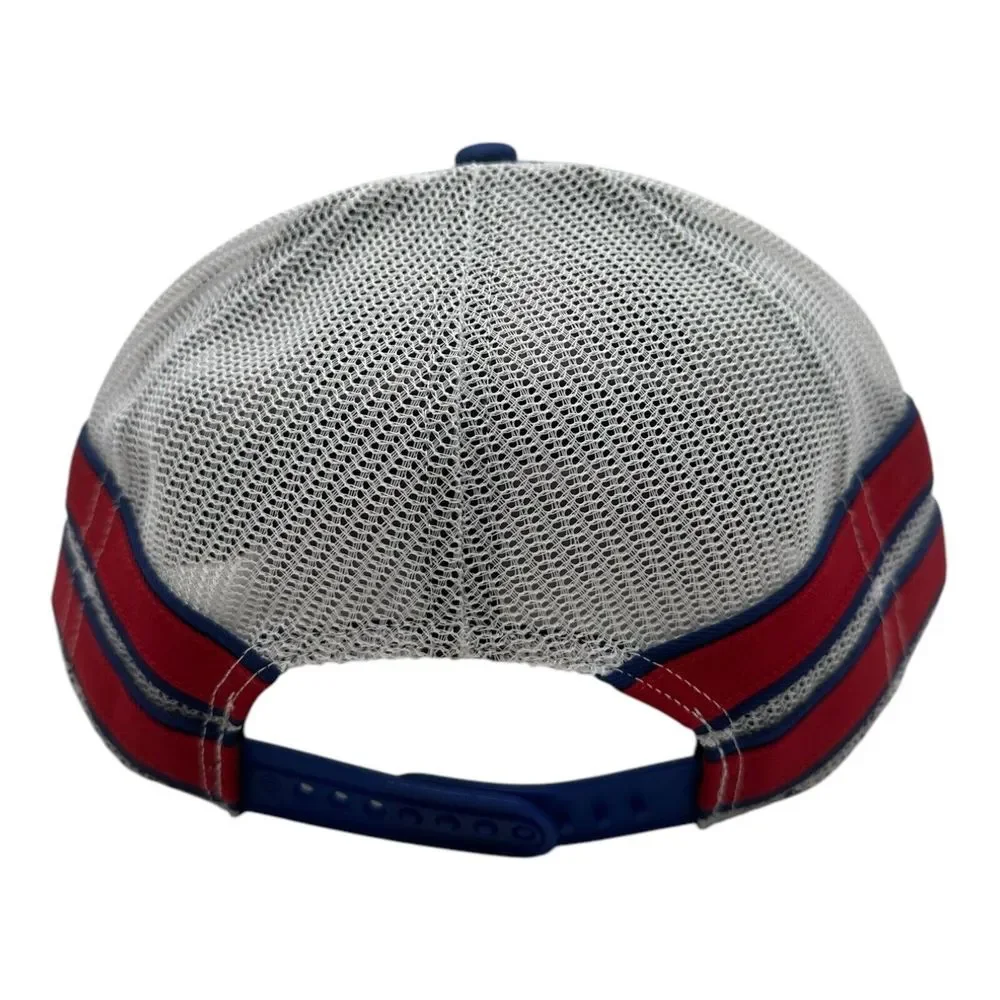 '47 Brand Kansas Jayhawks Snapback Trucker Hat Cap Straight Eight‎ 8 NCAA